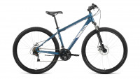 Велосипед AL 29 D (29" 21 ск. рост. 19") 2022, темно-синий/серебристый