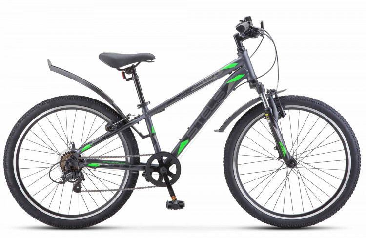 Велосипед STELS Navigator-400 V (рост 12" Серый/Зеленый), арт. F020