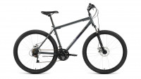 Велосипед ALTAIR MTB HT 27,5 2.0 D (27,5" 21 ск. рост. 17") 2022, темно-серый/черный