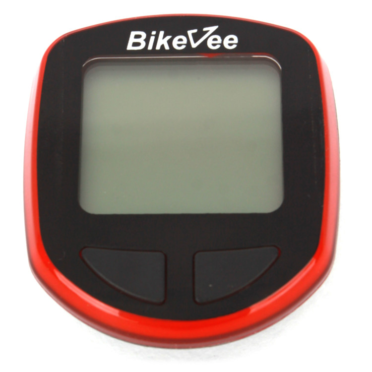 Велокомпьютер, беспроводной, BKV-1000, 13 функций, BikeVee (красный, 1CM000000029)