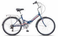 Велосипед STELS Pilot-750 V 24 (6 ск., рост 14", Синий), арт. Z010