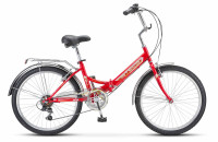 Велосипед STELS Pilot-750 V 24 (6 ск., рост 14", Красный), арт. Z010