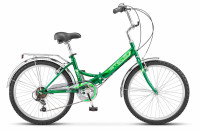 Велосипед STELS Pilot-750 V 24 (6 ск., рост 14", Зеленый), арт. Z010