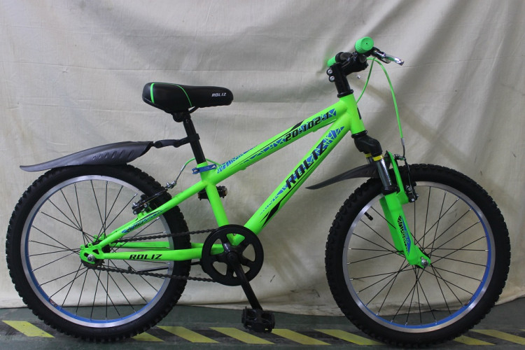 Велосипед ROLIZ 20-102-1 зел-синий