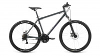 Велосипед FORWARD SPORTING 27,5 2.2 D (27,5" 21 ск. рост. 19") 2022, темно-серый/черный