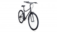 Велосипед FORWARD PARMA 28 (28" 7 ск. рост. 19") 2022, черный/белый