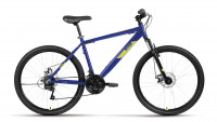 Велосипед AL 26 D (26" 21 ск. рост. 18") 2022, синий/кремовый