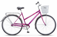 Велосипед STELS Navigator-305 C 28" (20" Пурпурный) Z010 с корзинкой