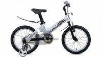 Велосипед FORWARD COSMO 16 (16" 1 ск.) 2022, серый