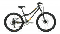 Велосипед FORWARD TITAN 24 2.0 D (24" 6 ск. рост. 12") 2022, черный/оранжевый