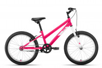 Велосипед ALTAIR MTB HT 20 LOW (20" 1 ск. рост. 10.5") 2022, розовый/белый