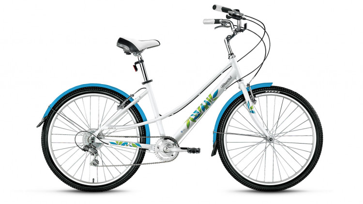 велосипед FORWARD AZURE 26 1.0 алюм. (26" 7ск) белый