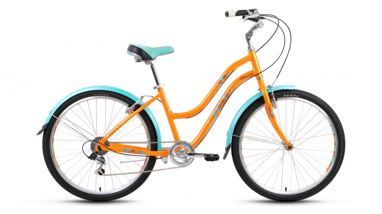 велосипед FORWARD EVIA AIR 26 1.0 алюм. (26" 7ск) желтый