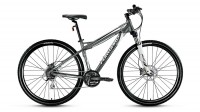 велосипед FORWARD QUADRO 3.0 29 disc алюм. (29" 24ск рост 17") серый 2016