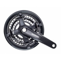 Шатуны, комплект, с ведущей звездой, FC-TY701, SQR, 170 мм, 48х38х28T, SHIMANO