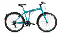 велосипед FORWARD TRACER 1.0 скл. алюм. (26'' 6ск. рост 19") мятный матовый