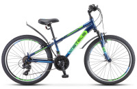 Велосипед STELS Navigator-400 V (рост 12" Синий/салатовый/голубой), арт. F010