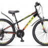 Велосипед STELS Navigator-400 V (рост 12" Чёрный/салатовый/красный), арт. F010