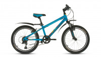 велосипед FORWARD UNIT PRO 2.0 алюм. (20'' 6ск) голубой матовый