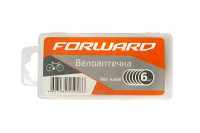 Аптечка велосипедная, YP3205C-C, бокс пластиковый, заплатки, 6 шт, FORWARD