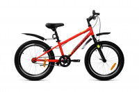 Велосипед FORWARD UNIT 20 1.0 (20" 1 ск. рост. 10.5") 2022, красный матовый