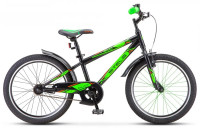 Велосипед STELS Pilot-200 Gent (20", рост 11" Чёрный/салатовый), арт. Z010