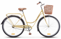 Велосипед STELS Navigator-325 C (28", рост 20", Светло-бежевый), арт. Z010 с корзинкой УЦ