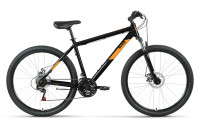 Велосипед AL 27,5 D (27,5" 21 ск. рост. 15") 2022, черный/оранжевый