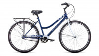 Велосипед ALTAIR CITY 28 low 3.0 (28" 3 ск. рост. 19") 2022, темно-синий/белый УЦ