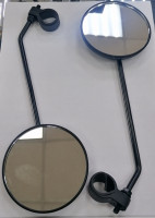 Зеркало заднего вида JY-111 пластиковое черное, правое и левое