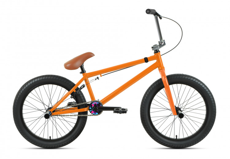 Велосипед FORWARD ZIGZAG 20 (20" 1 ск. рост. 20.75") 2022, оранжевый