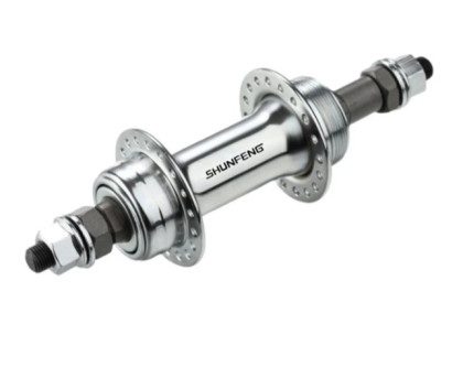 Втулка задняя, SF-HB03R, 36 отв., 3/8"x130х170 мм, под ободной тормоз, SHUNFENG, черный