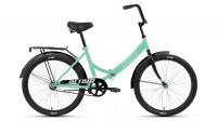 Велосипед ALTAIR CITY 24 FR (24" 1 ск. рост. 16" скл.) 2023, мятный/серый