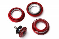 Рулевая колонка к велосипеду VZ-B09M-002, 1-1/8", AL-6061, красная, VENZO