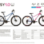 Велосипед AIST Rosy 1.0 Disk 27,5 рост 16" розовый  2025 4810310035663