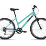 Велосипед ALTAIR MTB HT 26 low (26" 6 ск. рост. 15") 2022, мятный/черный
