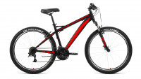 Велосипед FORWARD FLASH 26 1.2 (26" 21 ск. рост. 15") 2022, черный/красный