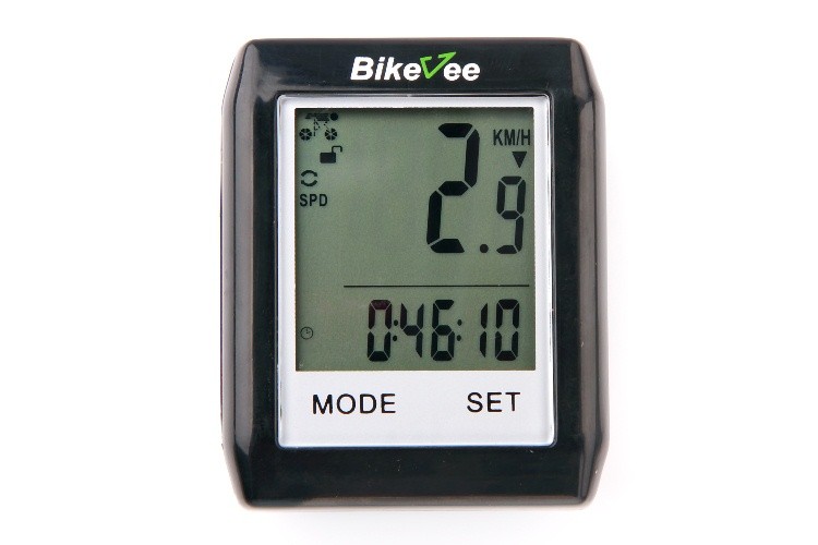 Велокомпьютер беспроводной BKV- 6000, 13 функций, Touch screen, 2 pcs CR2032, BikeVee, 4627101350627