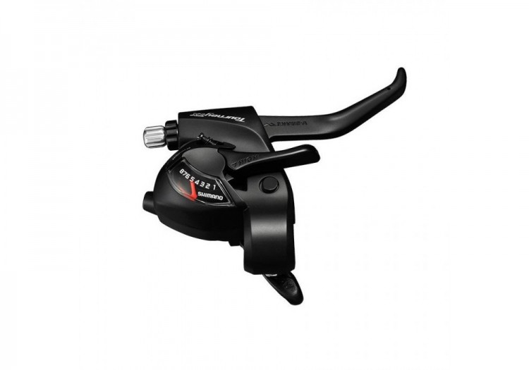 Рукоятка переключения передач, Правая, TX800, TOURNEY, Комбинированная, 8 ск.SHIMANO