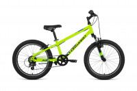 Велосипед FORWARD UNIT 20 2.0 (20" 6 ск. рост. 10.5") 2022, ярко-зеленый/черный