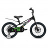 Велосипед FORWARD COSMO 18 (18" 1 ск.) 2023, черный