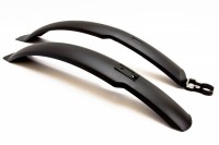 Крылья комплект SW-655F MTB 24"-26" черн., пластик