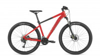 Велосипед FORMAT 1413 27,5 (27,5" 18 ск. рост. S) 2023, красный-мат/черный-мат