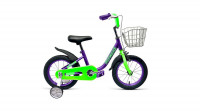 Велосипед FORWARD BARRIO 16 (16" 1 ск.) 2022, фиолетовый