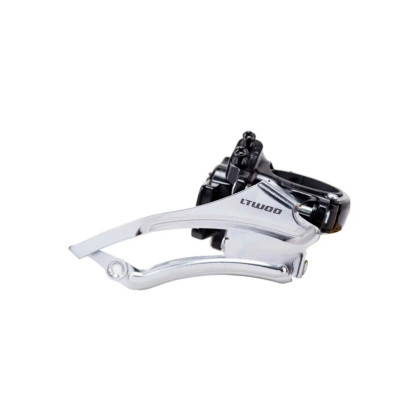 Переключатель передний, LTWOO, FD-V5008-32L, 3x9 ск., ниж.хомут 34.9/31.8, ун.тяга, 66-69°