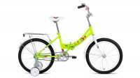 Велосипед ALTAIR CITY KIDS 20 COMPACT (20" 1 ск. рост. 13" скл.) 2022, зеленый