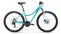 велосипед FORWARD JADE 27,5 2.0 disc (27,5" 21 ск. рост 17") 2019-2020, мятный