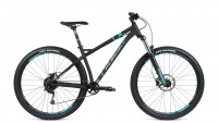 Велосипед FORMAT 1313 (29" 9 ск. ск. рост M) 2020-2021, черный матовый