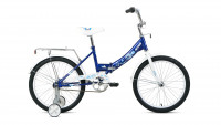 Велосипед ALTAIR CITY KIDS 20 Compact (20" 1 ск. рост 13" скл.) 2020-2021, синий