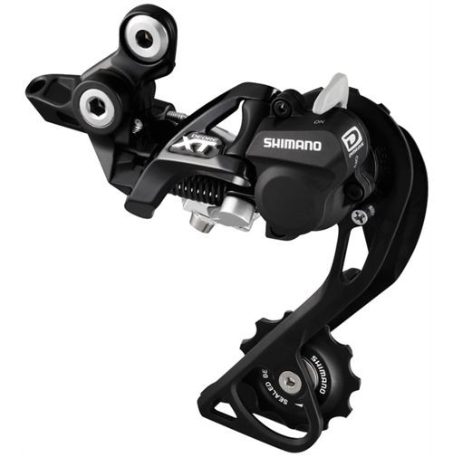 Переключатель задний, M786, XT, 10 ск., под петух, SHIMANO